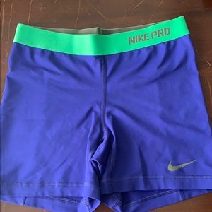 Nike pro 5 inch shorts